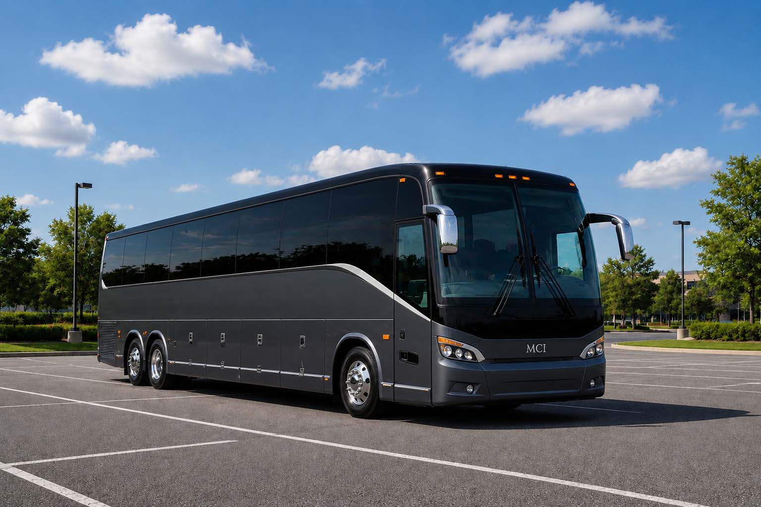 Charter bus rental in Vallejo, CA